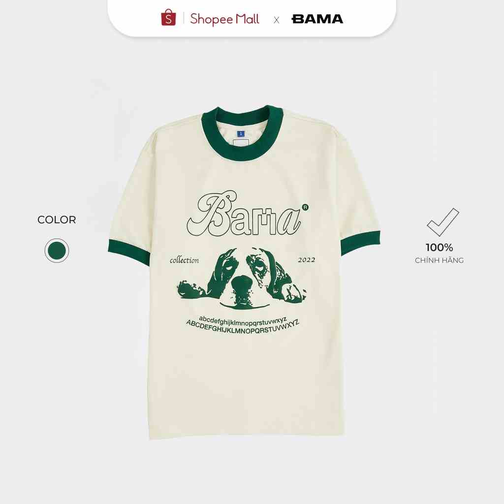 Áo thun BAMA Pet Ringer Tee - Green