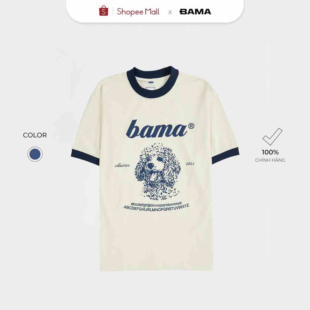 Áo thun BAMA Pet Ringer Tee - Blue Navie