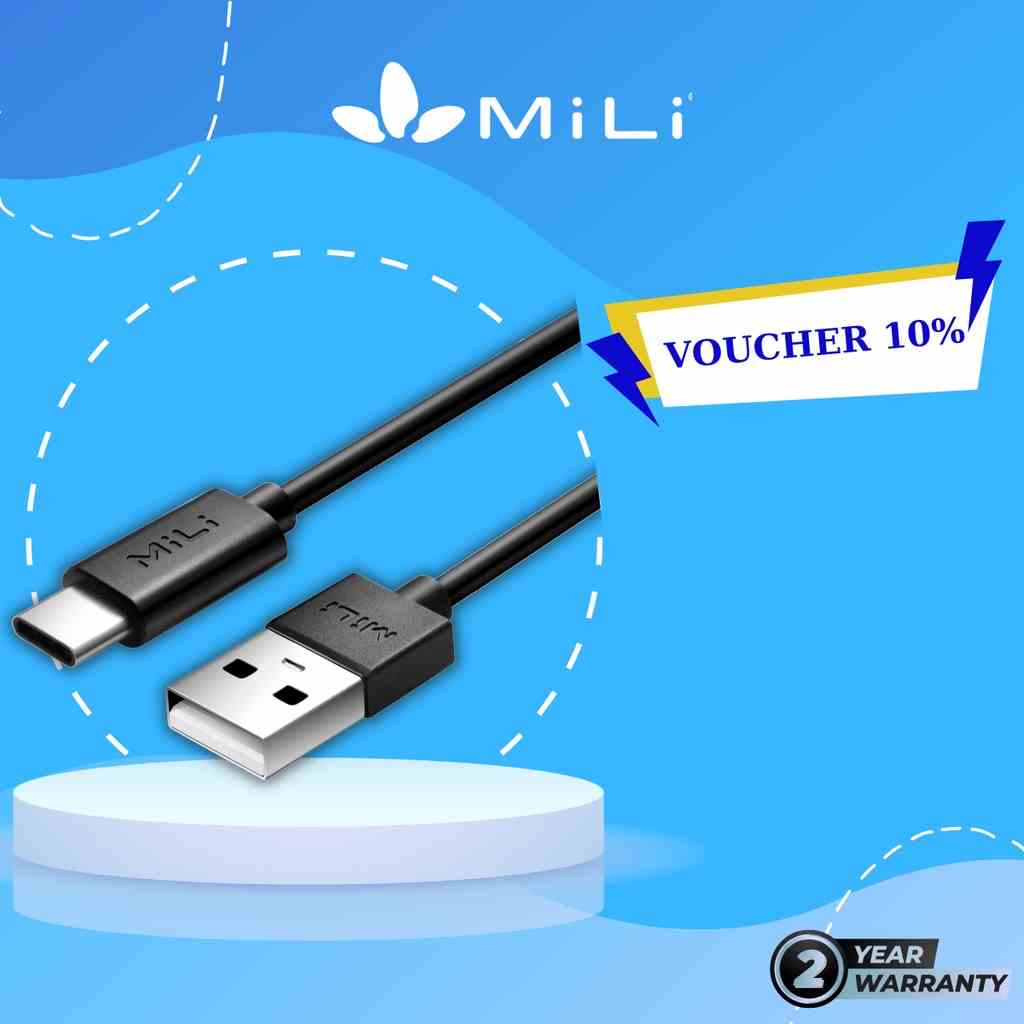 [Mã BMLTA35 giảm đến 35K đơn 99K] Cáp sạc USB-C2.0 MiLi - HX-T76BK