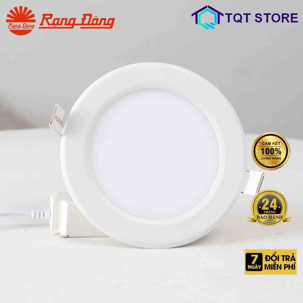 Đèn LED Panel Tròn Rạng Đông, Công Suất 7W/9W/12W, Ánh Sáng 3000K/4000K/6500K, Model PT04.V2