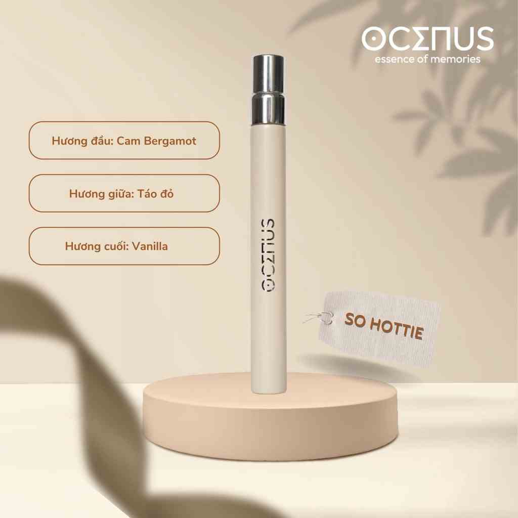 Nước hoa nữ Ocenus 10ml quyến rũ, lưu hương lâu