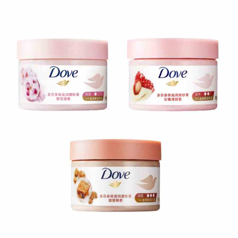 Smoothie Tẩy Da Chết Dove Chăm Da Sáng Mịn 298g