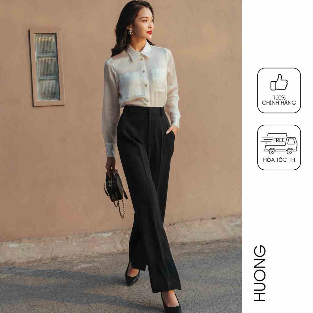 Quần suông ống đứng HUONG BOUTIQUE HBQ96