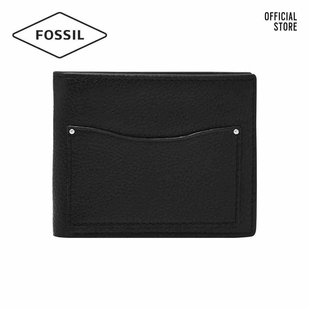 [Mã BMLTA35 giảm đến 35K đơn 99K] Ví da nam Fossil Anderson ML4577001 - màu đen