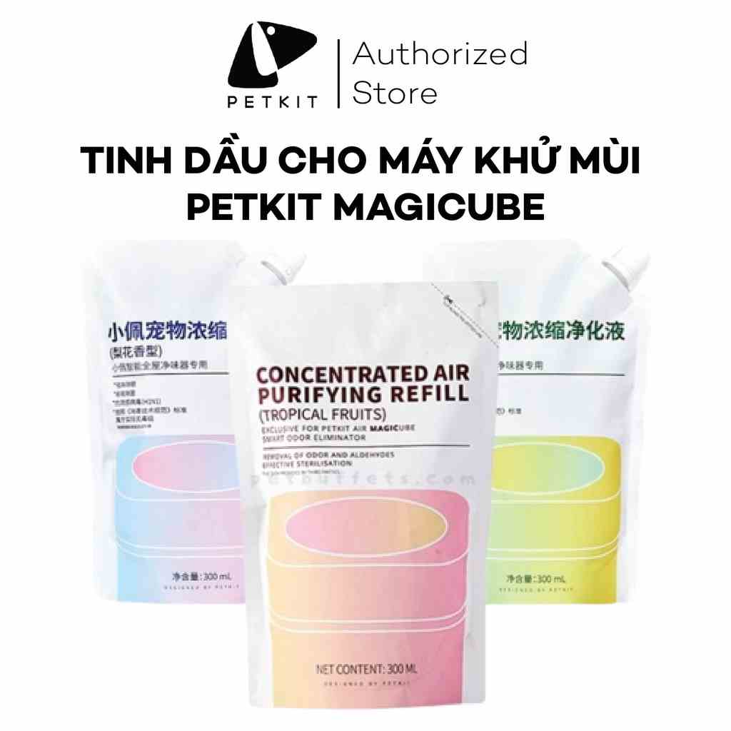 [Mã BMLTB200 giảm đến 100K đơn 499K] Tinh Dầu, Dung Dịch Khử Mùi, Khử Khuẩn Máy Petkit MAGICUBE