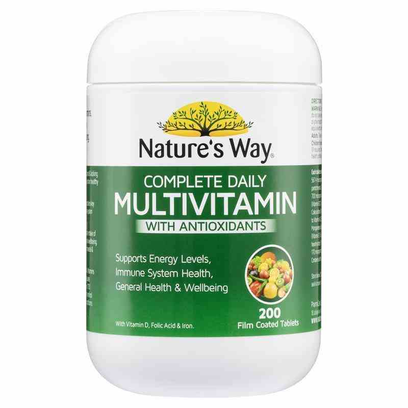 Vitamin tổng hợp Úc nature’s way complete daily multivitamin - 200 Viên