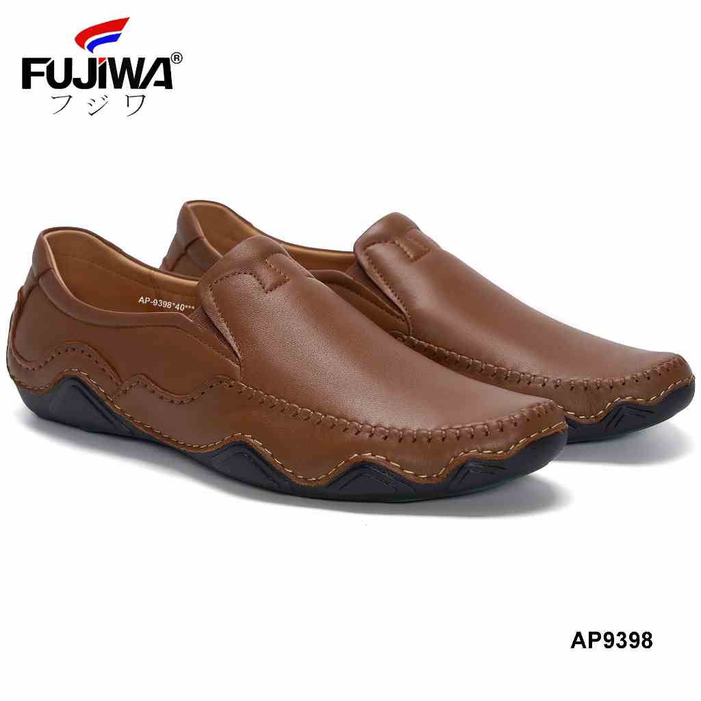 Giày Lười Nam Da Bò FUJIWA - AP9398. Lót Giày Rất Êm Chân. Được Đóng Thủ Công (Handmade). Size: 38, 39, 40, 41, 42, 43