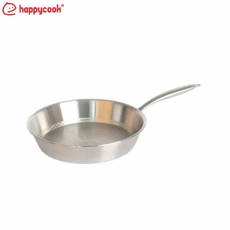 Chảo inox 304 cao cấp Happy Cook 20cm HC-P20OL