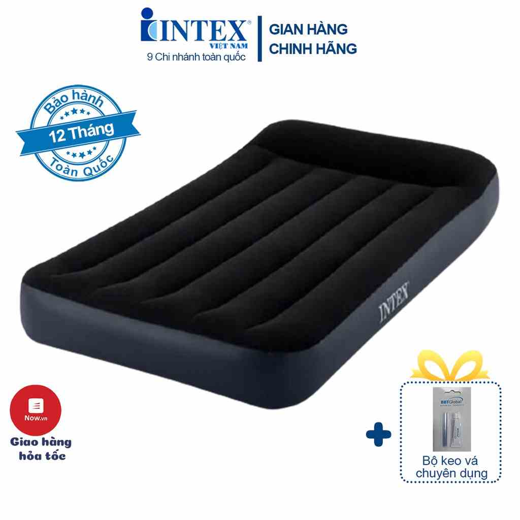 Đệm hơi đơn tự phồng công nghệ mới INTEX 64146