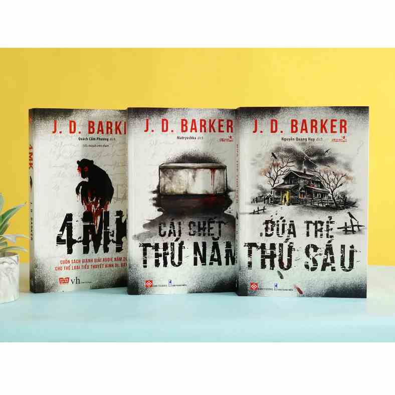 Sách trinh thám - 4MK + Cái chết thứ năm + Đứa trẻ thứ sáu ( J.D. Barker )