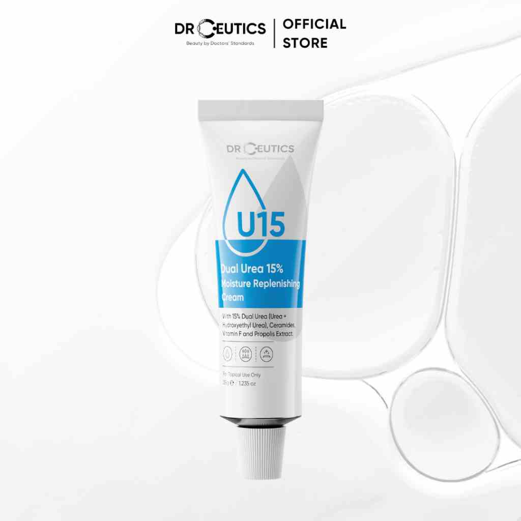 DRCEUTICS Kem Dưỡng Ẩm Và Phục Hồi Da Dual Urea 15% Moisture Replenishing Cream (35g)