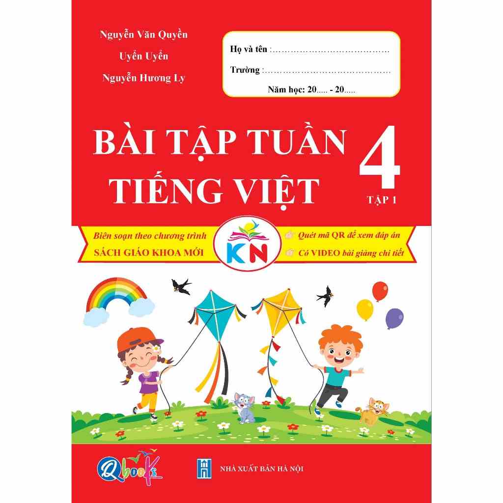 [Mã BMLTB35 giảm đến 35K đơn 99K] Sách - Bài Tập Tuần Tiếng Việt Lớp 4 Tập 1 - Kết Nối Tri Thức