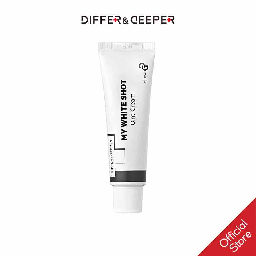 [Mã BMLTA35 giảm đến 35K đơn 99K] Kem Dưỡng Trắng, Phục Hồi Da DIFFER&DEEPER MY WHITE SHOT OINT-CREAM 50g