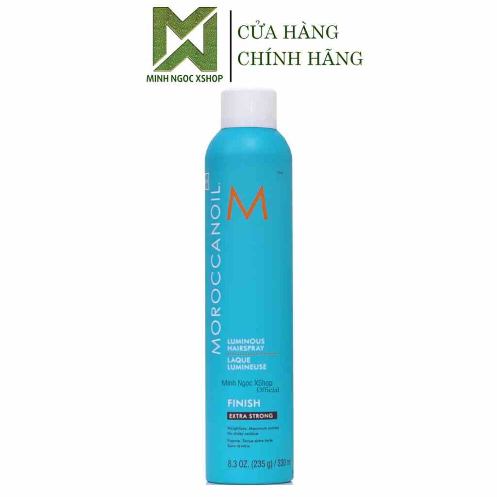 Gôm xịt giữ nếp linh hoạt giữ nếp siêu mạnh Moroccanoil Finish Extra Strong 330ML