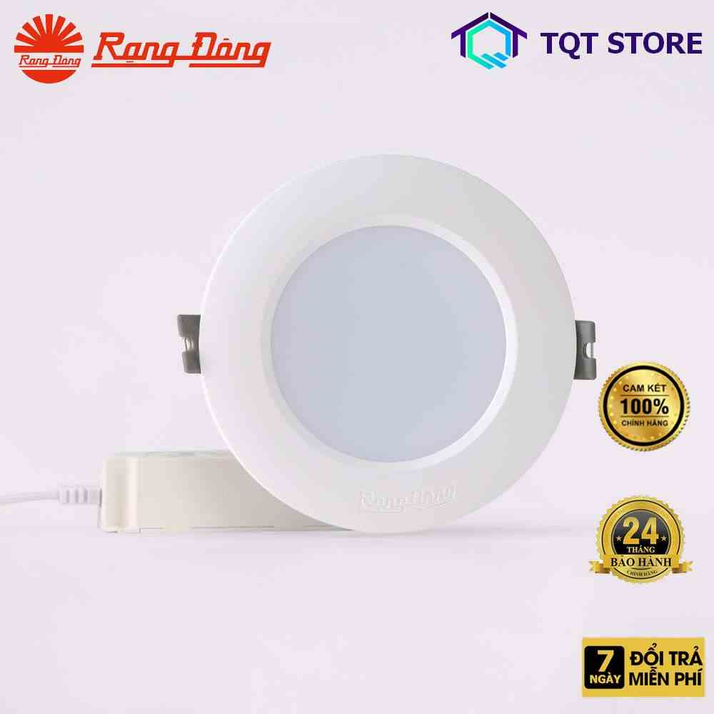 Đèn Led Downlight Rạng Đông đổi màu Model AT02 90/7W SS, 110/9W