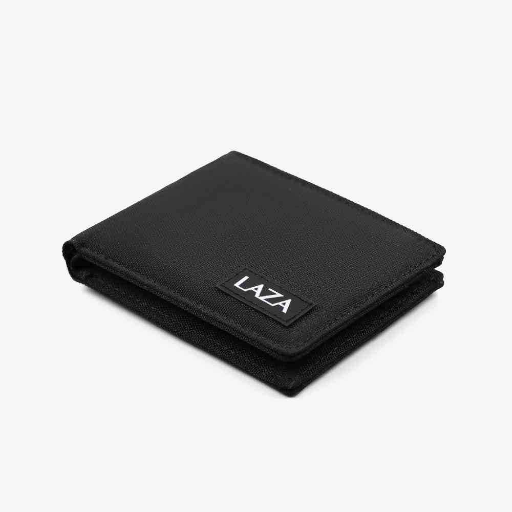 Ví nam nữ gập ngang LAZA Alan Wallet 557 - Chất liệu canvas trượt nước - Đựng được 4,6 thẻ tiện lợi(Full box)