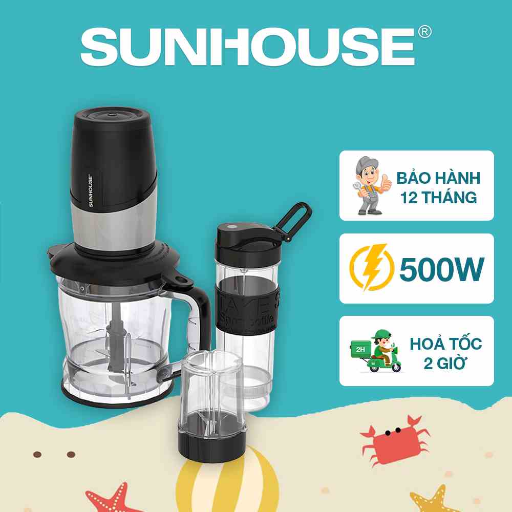 Máy xay sinh tố đa năng SUNHOUSE SHD5340 - Bảo hành chính hãng 12 tháng