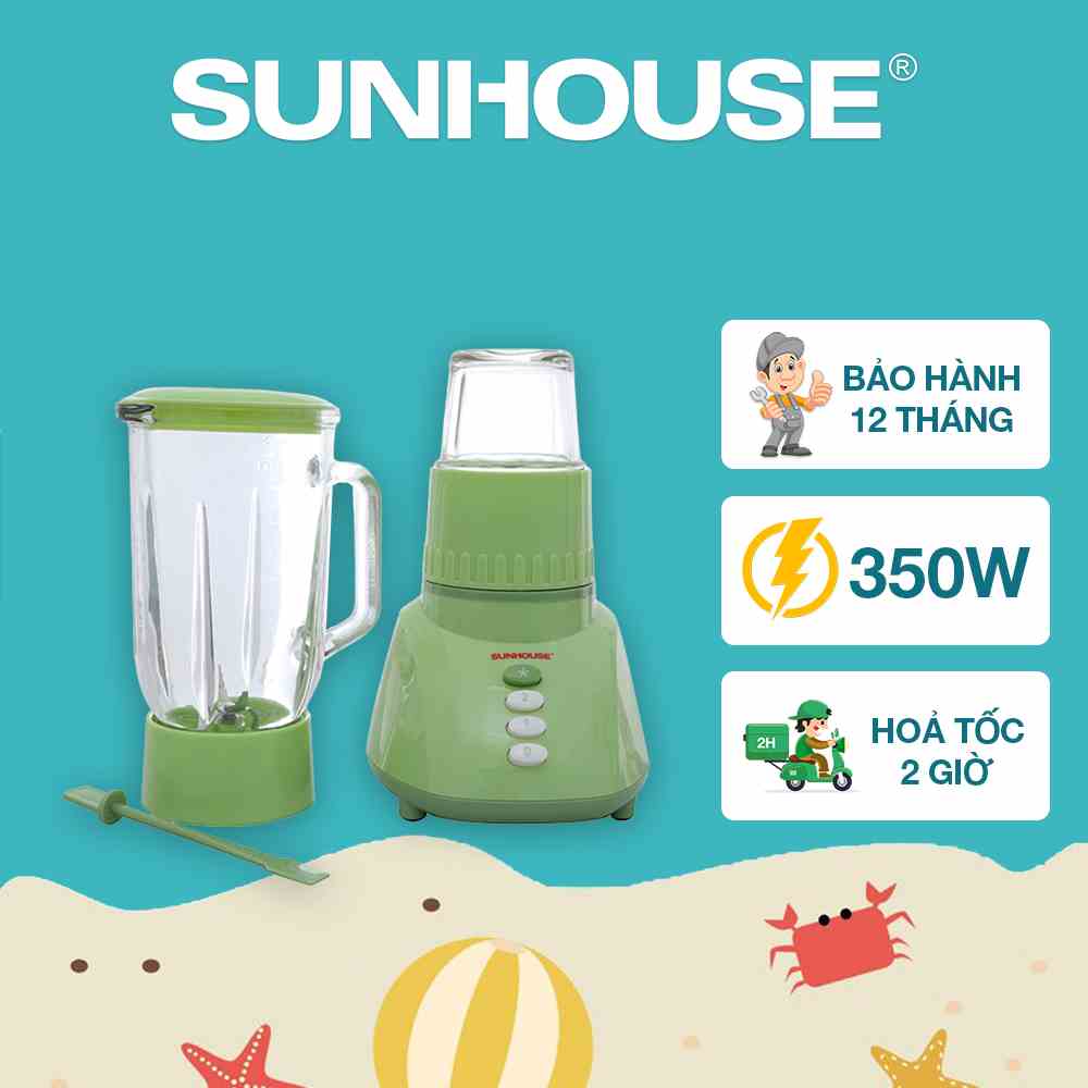 Máy xay sinh tố SUNHOUSE SHD5112 - Bảo hành chính hãng 12 tháng