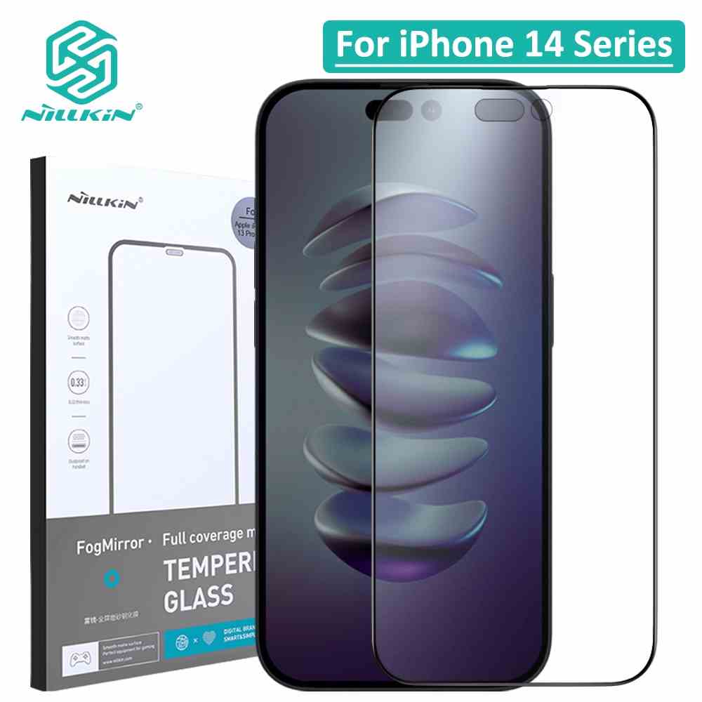 Kính Cường Lực NILLKIN 9H Chống Chói & Sương Mù & Dấu Vân Tay Cho iPhone 14 Pro 14 Plus 14 Pro Max