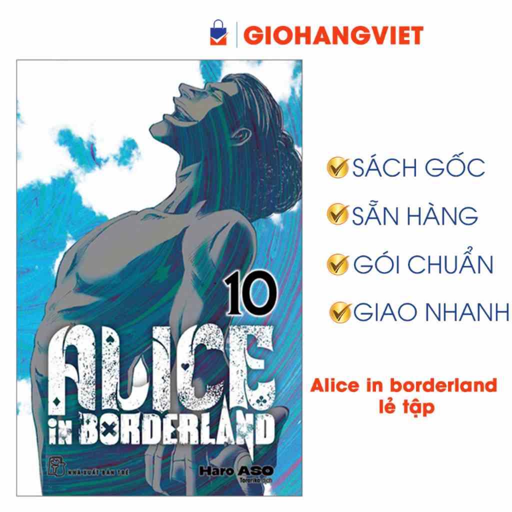 Truyện tranh Alice in borderland lẻ tập 1,2,3,4,5,6 ,7,8,9,10 tùy chọn