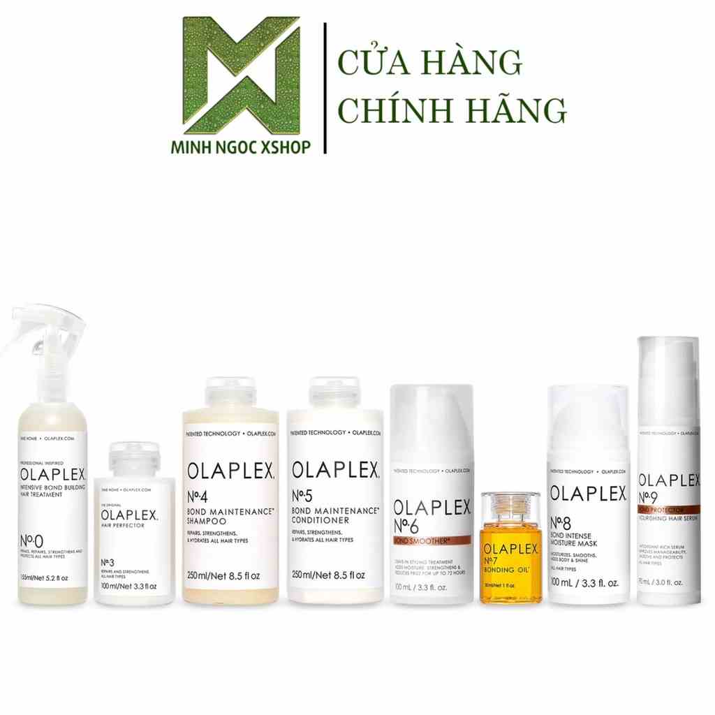 Bộ sản phẩm chăn sóc tóc chuyên nghiệp tại nhà Olaplex 30ML - 250ML