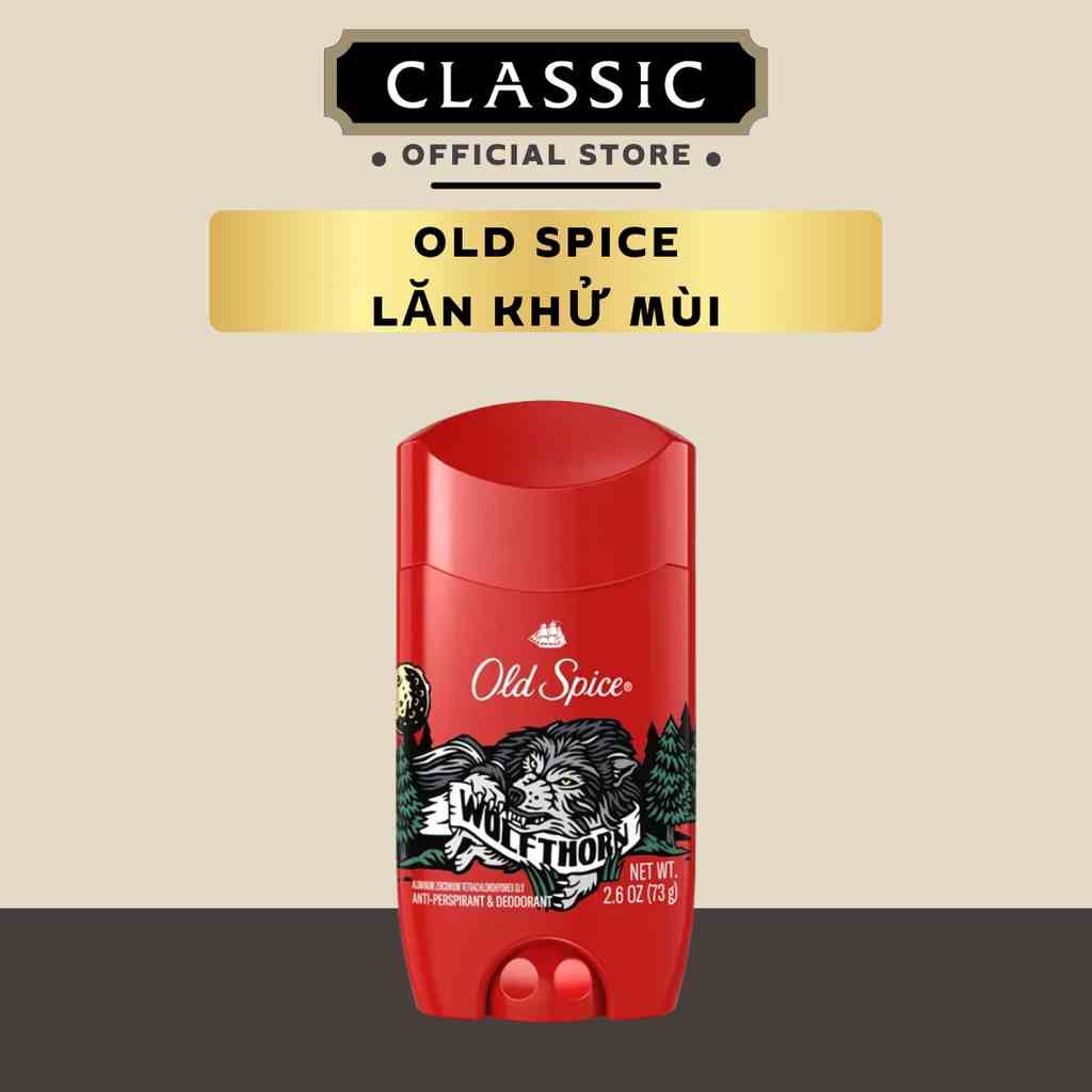 [Mã BMTTC60K giảm đến 60K đơn 50K] Lăn Khử Mùi Old Spice Wolfthorn 73g