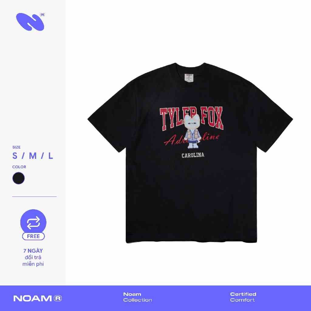 Áo thun Noam Tyler Fox Tee - AT008