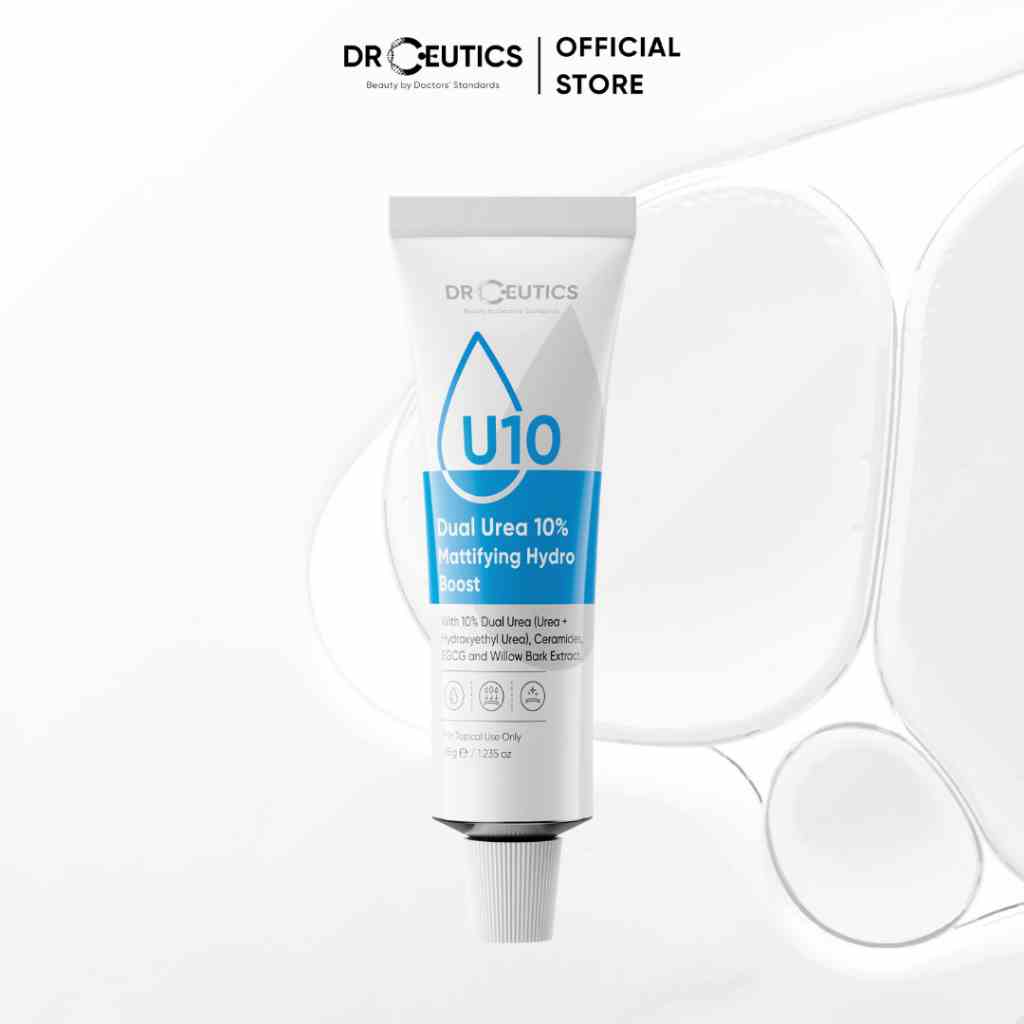 DRCEUTICS Gel Dưỡng Ẩm Kiềm Dầu Và Phục Hồi Da Dual Urea 10% Mattifying Hydro Boost (35g)