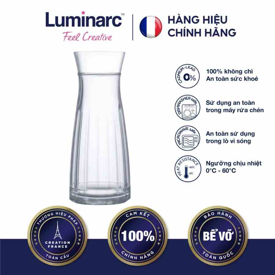 [Mã BMLTB35 giảm đến 35K đơn 99K] Bình Rót Thuỷ Tinh Luminarc Tourner 1L- LUTOUL5584