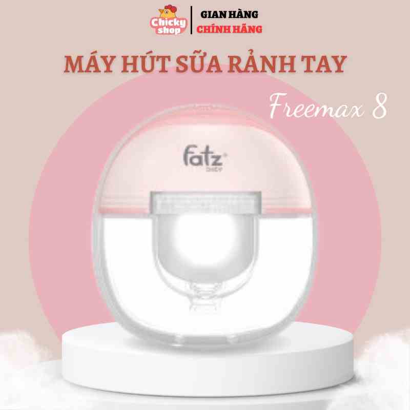 Máy hút sữa điện rảnh tay và không dây Freemax 8 Fatzbaby FB1218TP mát xa - hút sữa 9 cấp mỗi chế độ