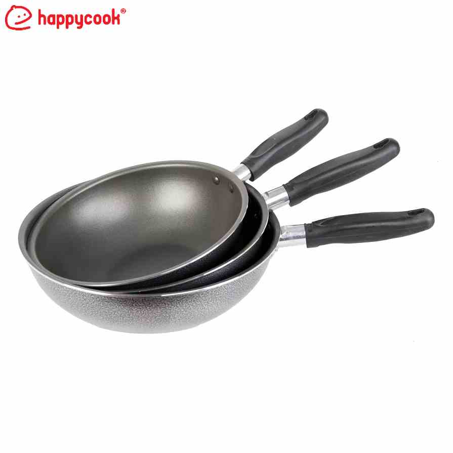 Chảo nhôm sâu chống dính Happycook 24cm NWF24