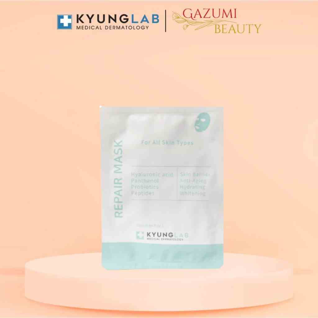 Mask Repair Kyunglab hàng chính hãng, mặt nạ phục hồi và bảo vệ da, giúp cấp nước dưỡng ẩm, tái tạo da và dưỡng trắng da