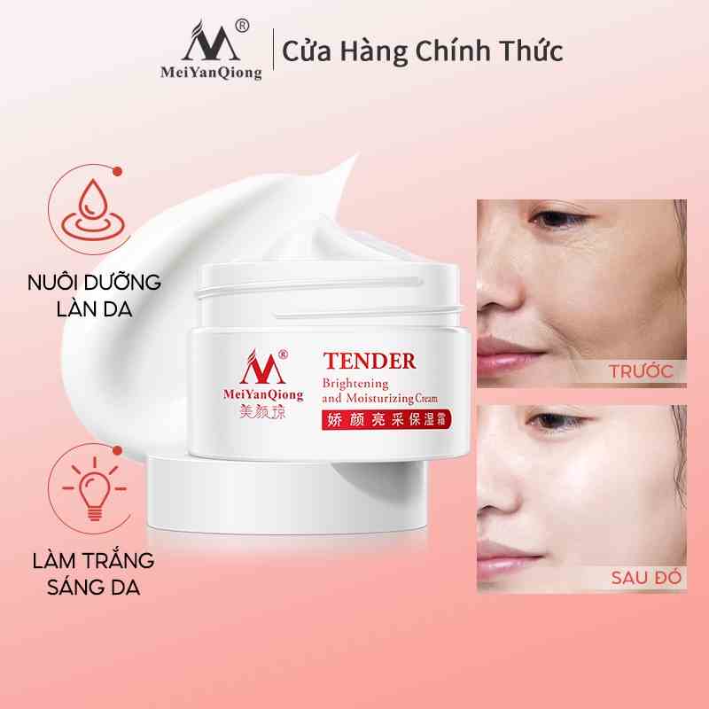 Kem Dưỡng Ẩm MeiYanQiong Thu Nhỏ Lỗ Lông Hỗ Cải Thiện Nếp Nhăn Chăm Sóc Da Mặt Moisturizing giúp làm dịu phục hồi giảm tiết dầu 35g