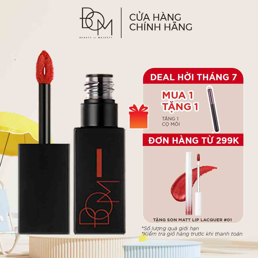 [Mã BMLTB35 giảm đến 35K đơn 99K] Son Kem Lì Mượt Môi Lâu Trôi BOM Matt Holic Tint 8.5g