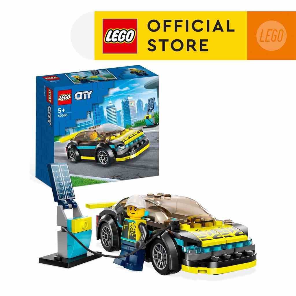 [Mã LIFEMC06CBAU giảm 50k đơn 350k] LEGO City 60383 Xe Đua Điện Thể Thao (95 Chi Tiết)