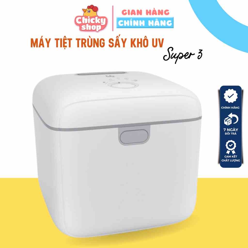 Máy tiệt trùng sấy khô UV Super 3 FatzBaby FB4715TN