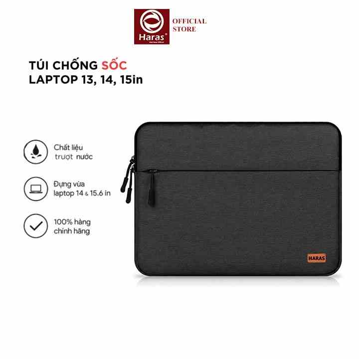 Túi Chống Sốc Bảo Vệ Laptop Macbook 13 inch 14inch 15inch HARAS - TCSP002