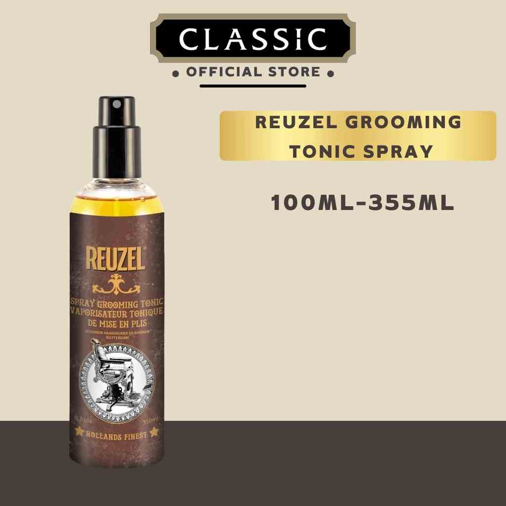 [Mã BMTTC60K giảm đến 60K đơn 50K] Xịt Tạo Phồng Reuzel Grooming Tonic Spray 355ml