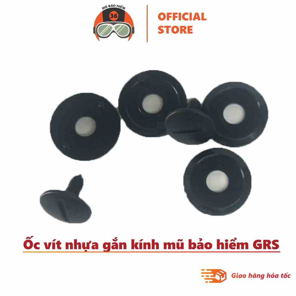 Ốc vít lắp kính của mũ bảo hiểm GRS