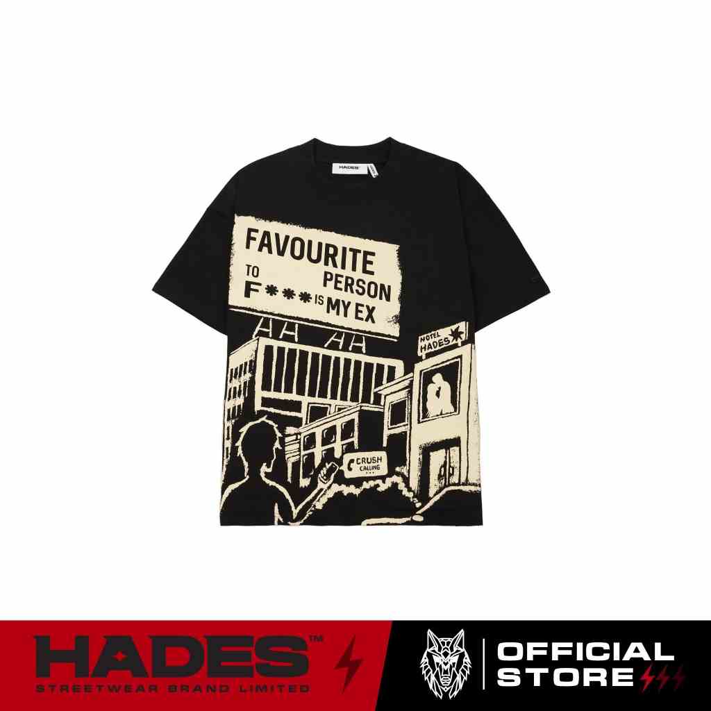 ÁO THUN TAY LỠ UNISEX EX-HOTEL TEE 100% COTTON - HADES BRAND CHÍNH HÃNG