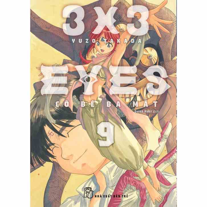 Sách - 3x3 Eyes - Cô Bé Ba Mắt 09 (NXB Trẻ)