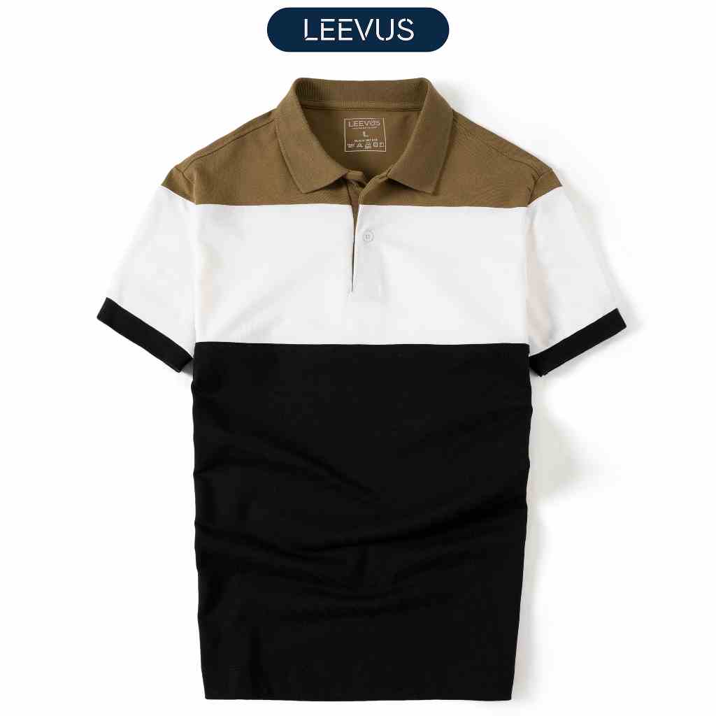 Áo Polo nam FEINZ LEEVUS cổ khóa zip, vải CVC cá sấu, form regular APL306