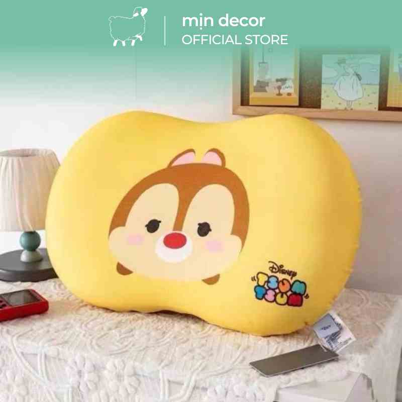 [Mã BMLTB35 giảm đến 35K đơn 99K] Gối cao su non cho bé Mịn Decor gối hạt đậu 3D họa tiết dễ thương mềm mại êm ái