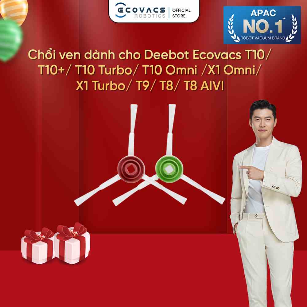 Chổi ven dành cho Deebot Ecovacs T10/ T10+/ T10 TURBO/ T10 OMNI /X1 omni/X1 turbo/Ozmo 950/T9/T8/T8 AIVI