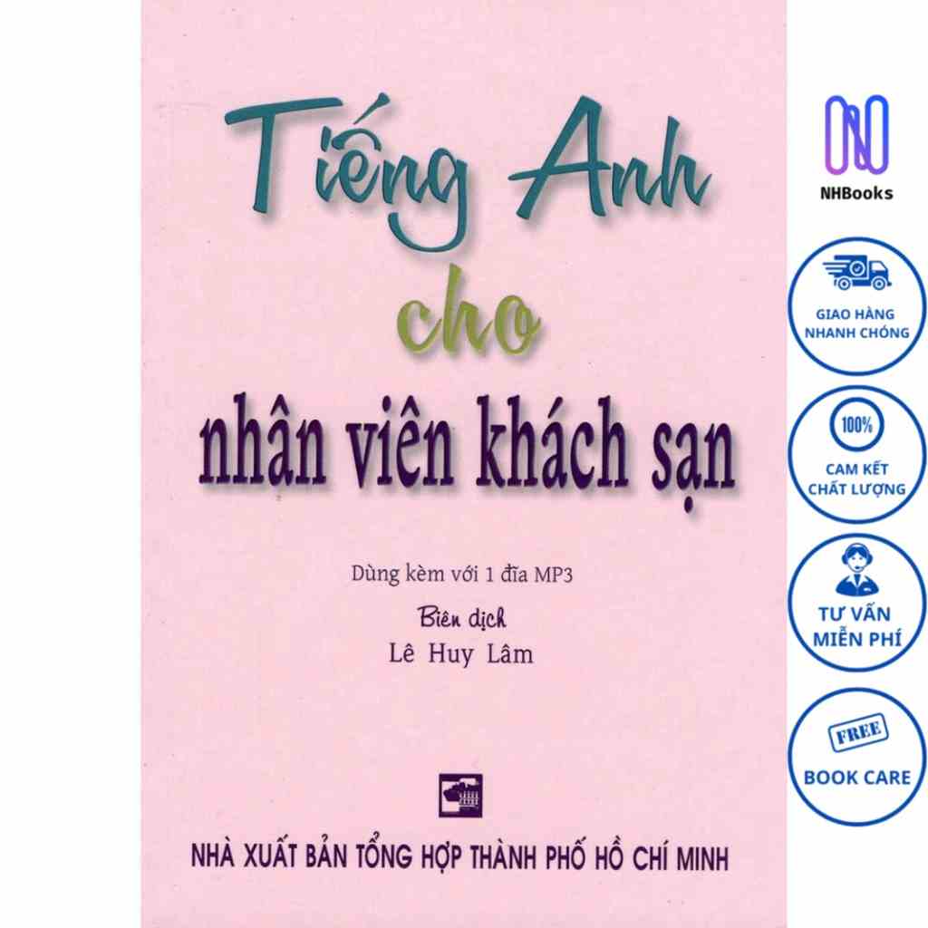 Sách - Tiếng Anh Cho Nhân Viên Khách Sạn - NHBOOK