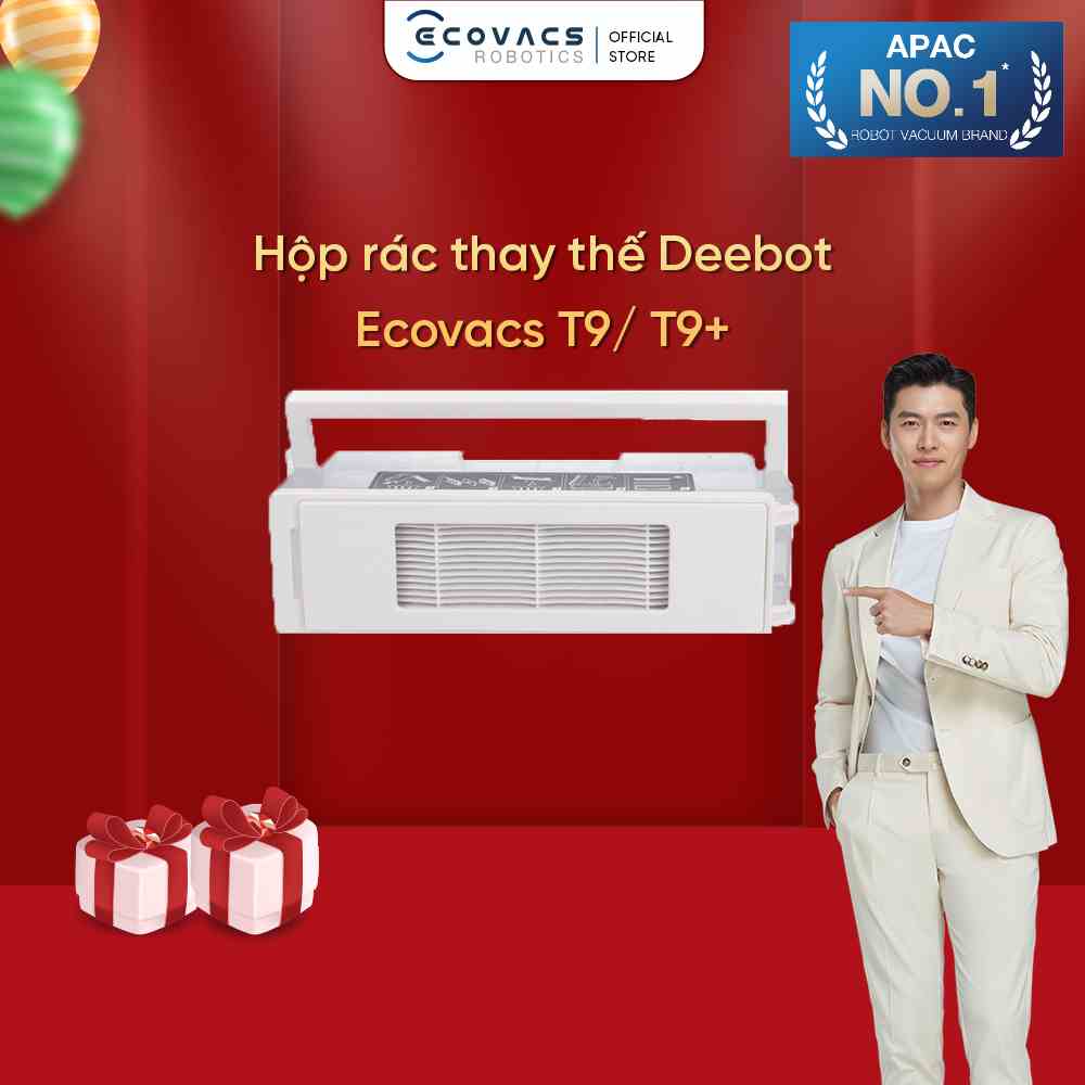 Hộp rác thay thế Deebot  Ecovacs T9,T9+_Hàng chính hãng