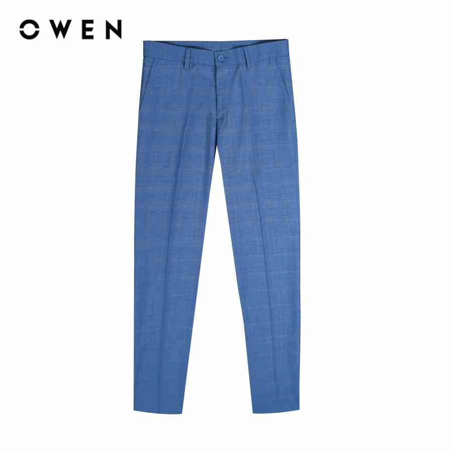 OWEN - Quần tây Trendy Xanh chất liệu Polyester - QD20509