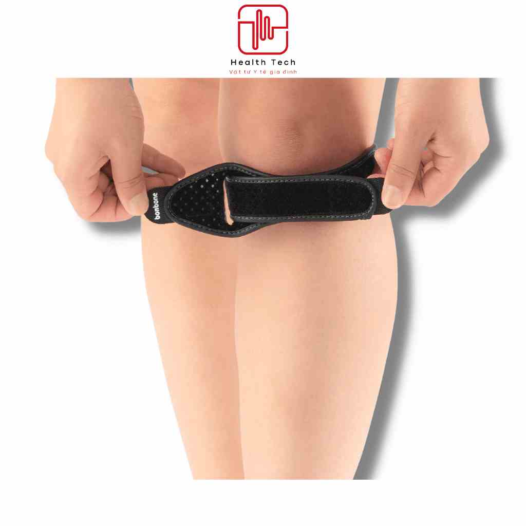 [Mã ICBFRI300 giảm 10% đơn 249K] Đai cố định khớp dưới gối Bonbone OSGOOD BAND Freesize - Healthtech