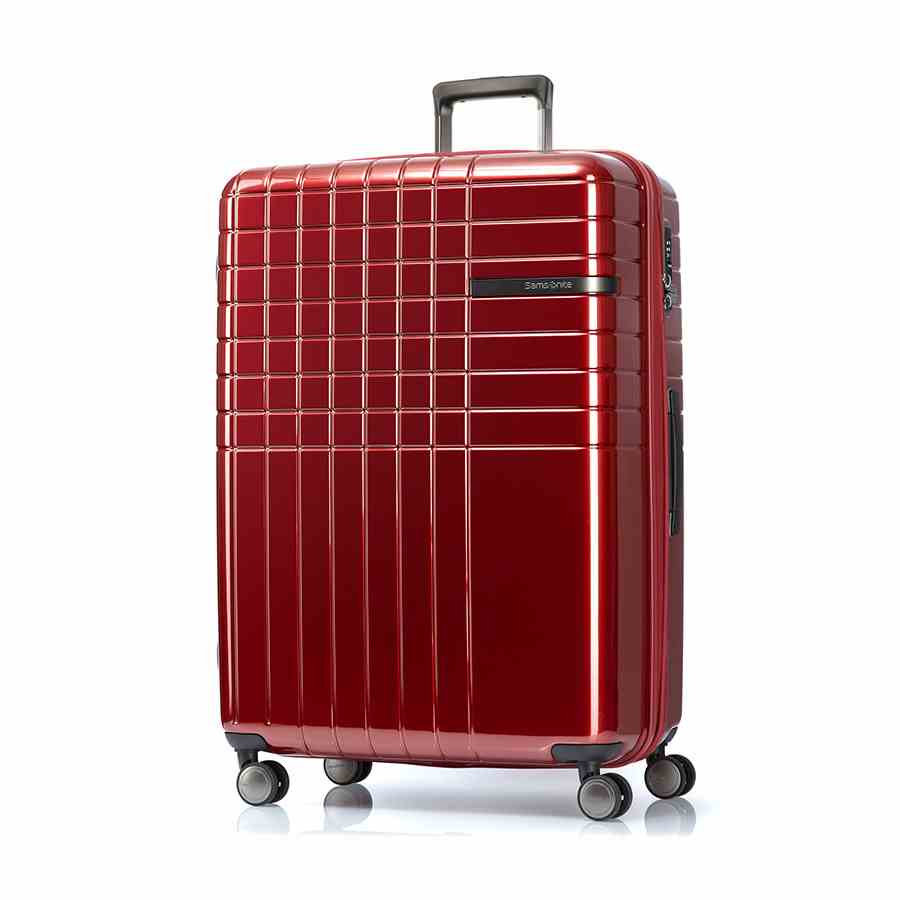 Vali kéo Chocbrick SAMSONITE - MỸ Khóa kéo đôi 2 lớp Khóa số tích hợp TSA Vỏ nhựa polycarbonate siêu bền chắc