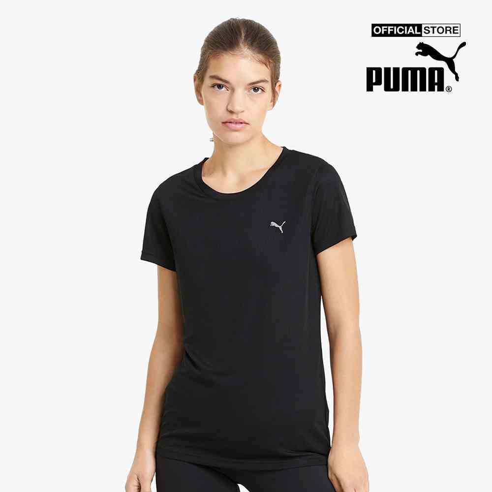 PUMA - Áo thun nữ tay ngắn phom ôm Performance 520311-01